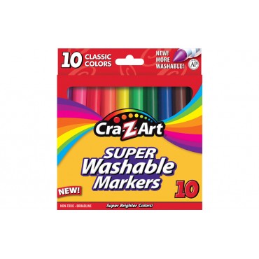 Winning Moves CraZArt's 10 Count Bold Washable Broadline Markers